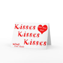 Kisses, Kisses, Kisses cards