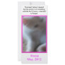 Kissia (Little Girl Kitty) Rack Card or Bookmark