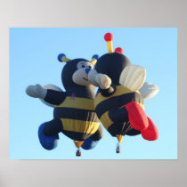 Kissing Bees Poster