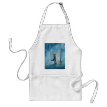 KISSING COUPLE UMBRELLA APRON