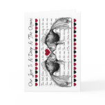 Kissing Fish Love Greeting Cards