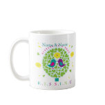 KISSING IN A TREE personalised Mug