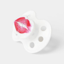Kissing Lips Pacifier