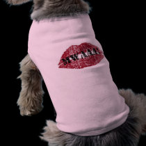 Kissing Lips Valentine pet clothing