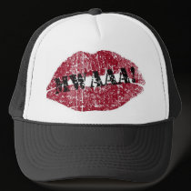 Kissing Lips Valentine hats