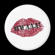 Kissing Lips Valentine magnets