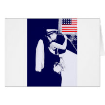 Kissing Patriot Card