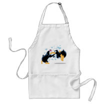 Kissing Penguins Apron aprons