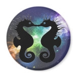 Kissing Seahorse magnet