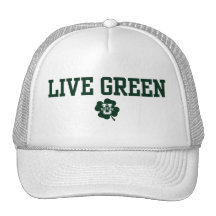 KissingU.com - LIVE GREEN Trucker Hats