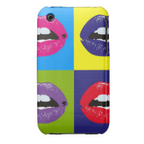Kissy Face Trendy Pop Art Case