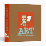 Kit Fox the Artist by Vera Trembach Vinyl Binder