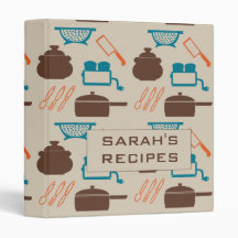 Kitchen 101 3 ring binder