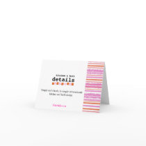 Kitchen and Bath Details Note Card