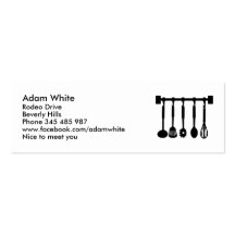Kitchen - Cook Business Card Templates