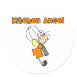 Kitchen Fairy Angel Sticker