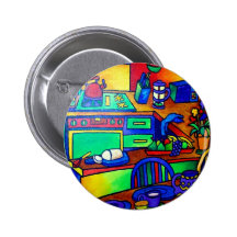 Kitchen Fantasy by Piliero Button