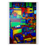 Kitchen Fantasy by Piliero Greeting Cards