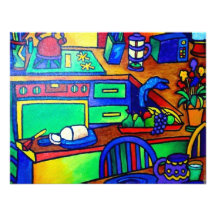 Kitchen Fantasy by Piliero Personalized Invitation