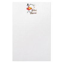 Kitchen Magician Custom Retro Art Stationery