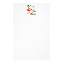 Kitchen Magician Custom Retro Art Stationery