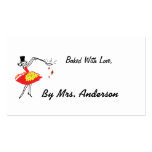 Kitchen Magician Custom Retro Business Card