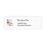 Kitchen Magician Retro Cook Address Labels