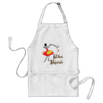 Kitchen Magician Retro Cooking Art Apron aprons
