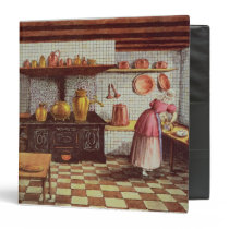 Kitchen of the Hotel St.Lucas binders