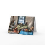 Kitchen - Old fashioned kitchen Greeting Cards