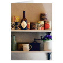 Kitchen Pantry Greeting Card