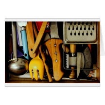 Kitchen Tool Greeting Cards