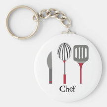 Kitchen Utensils Keychain