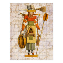 Kitchen Wear Postcard