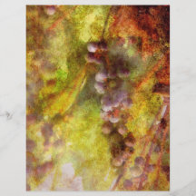 Kitchen - Wine - Grapes Flyer Design