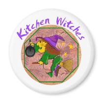 Kitchen Witch Magnets