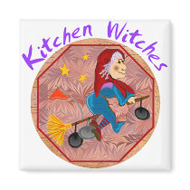 Kitchen Witch Magnets