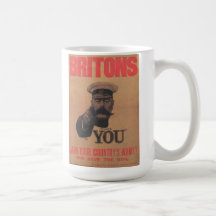 "Kitchener Wants You" Poster Coffee Mugs