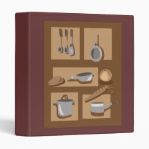 kitchenware and food vinyl binders