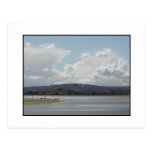 Kite Surfers. Scenic view. Postcard