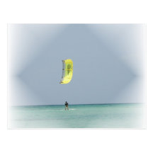 Kiteboarder Postcard