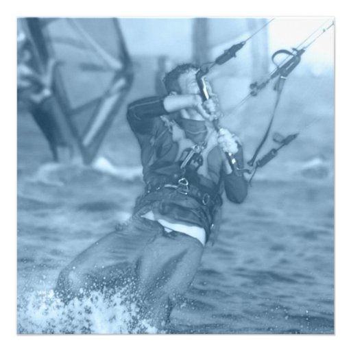 Kiteboarders with Windsurfers Invitation