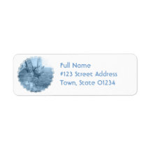 Kiteboarders with Windsurfers Mailing Label