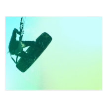 Kiteboarding Air Postcard