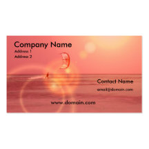 Kiteboarding Business Card