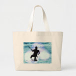 Kiteboarding Jumbo Tote Bag