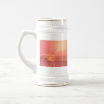 Kiteboarding Sunset Beer Stein Coffee Mug
