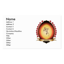 Kites Mandorla Business Card Template