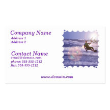 Kitesurfer Business Card