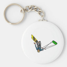 kitesurfer keychain